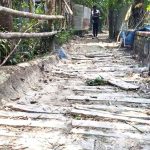 ঝালকাঠিতে ৩ কিলোমিটার রাস্তার বেহাল দশা