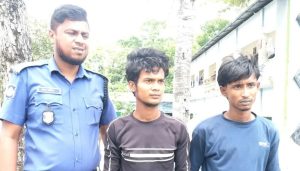 গাঁজাসহ আটক দুই যুবককে সাজা