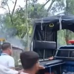 চোর সন্দেহে ৩ জনকে পিটিয়ে হত্যা, ট্রাকে আগুন