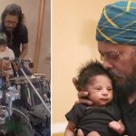 পুত্রকে জেমসের ড্রামস বাজানো শেখানোর ভিডিও ভাইরাল