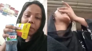 বিএনপি নেতার বাড়ির সামনে গৃহবধূর আত্মহত্যার চেষ্টা